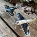 Rotating Airplane Solar Car Diffuser