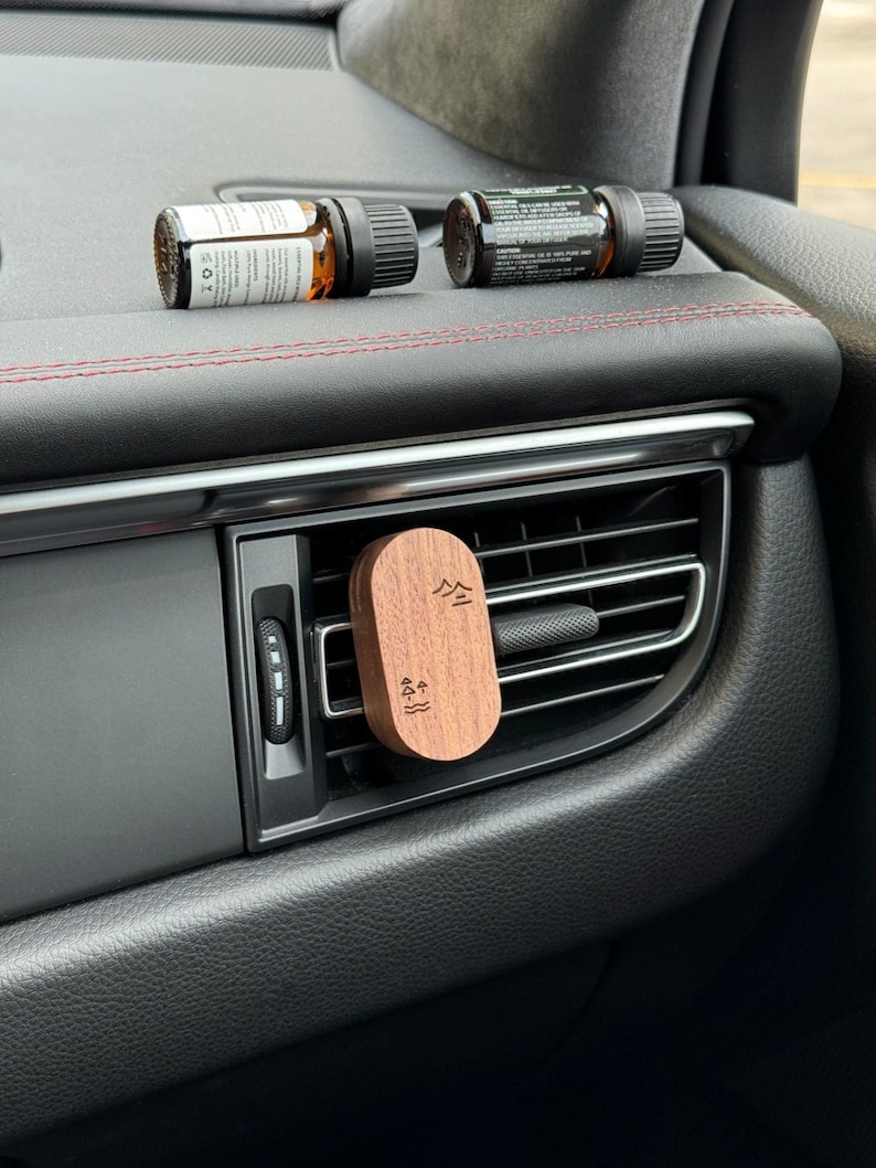 il_794xN.6139528925_mny0.jpg Walnut Essential Oil Car Diffuser - Image 1