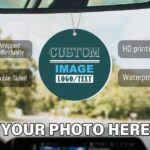 Personalized Photo Car Air Freshener