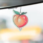 Peach Scent Car Air Freshener
